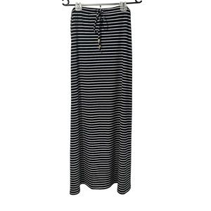 Micheal Kors Striped Maxi Skirt BLue/White (S)